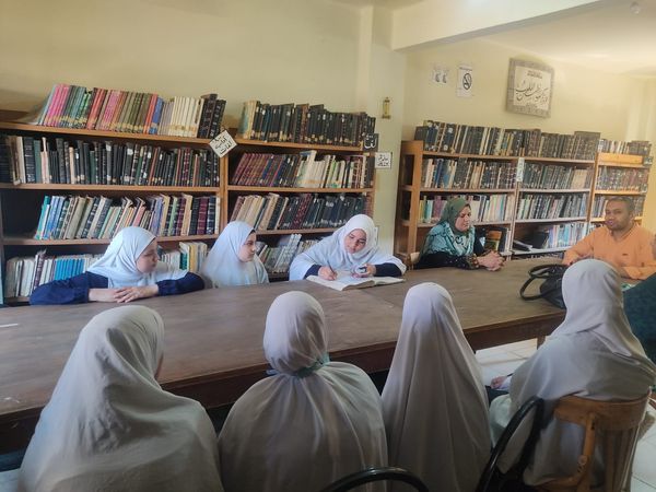 جانب من الزيارة