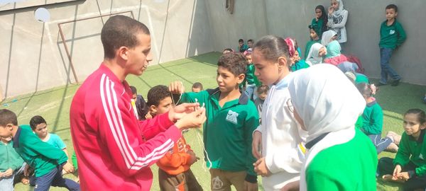 جانب من فعاليات البرنامج الكشفي