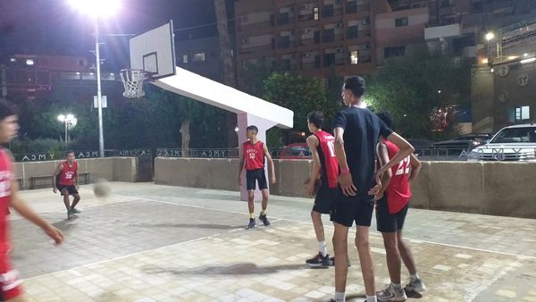 جانب من المباراة