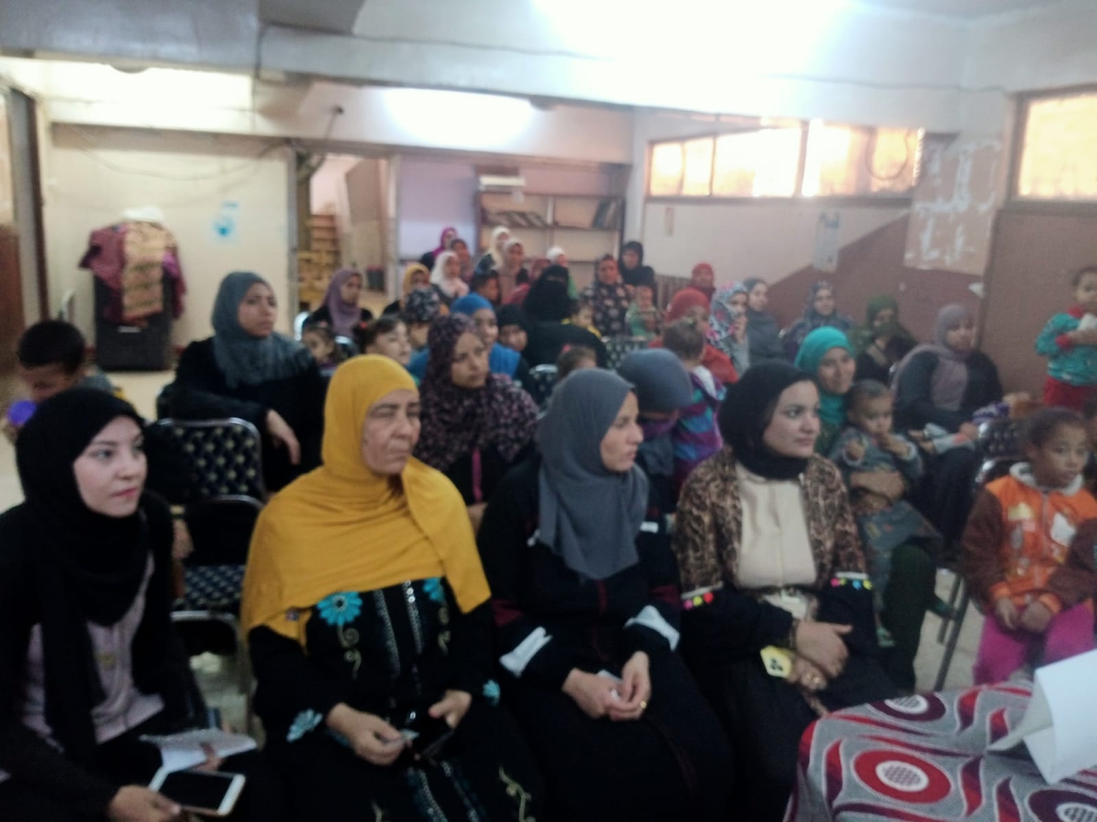 جانب من ندوة مركز إعلام منفلوط