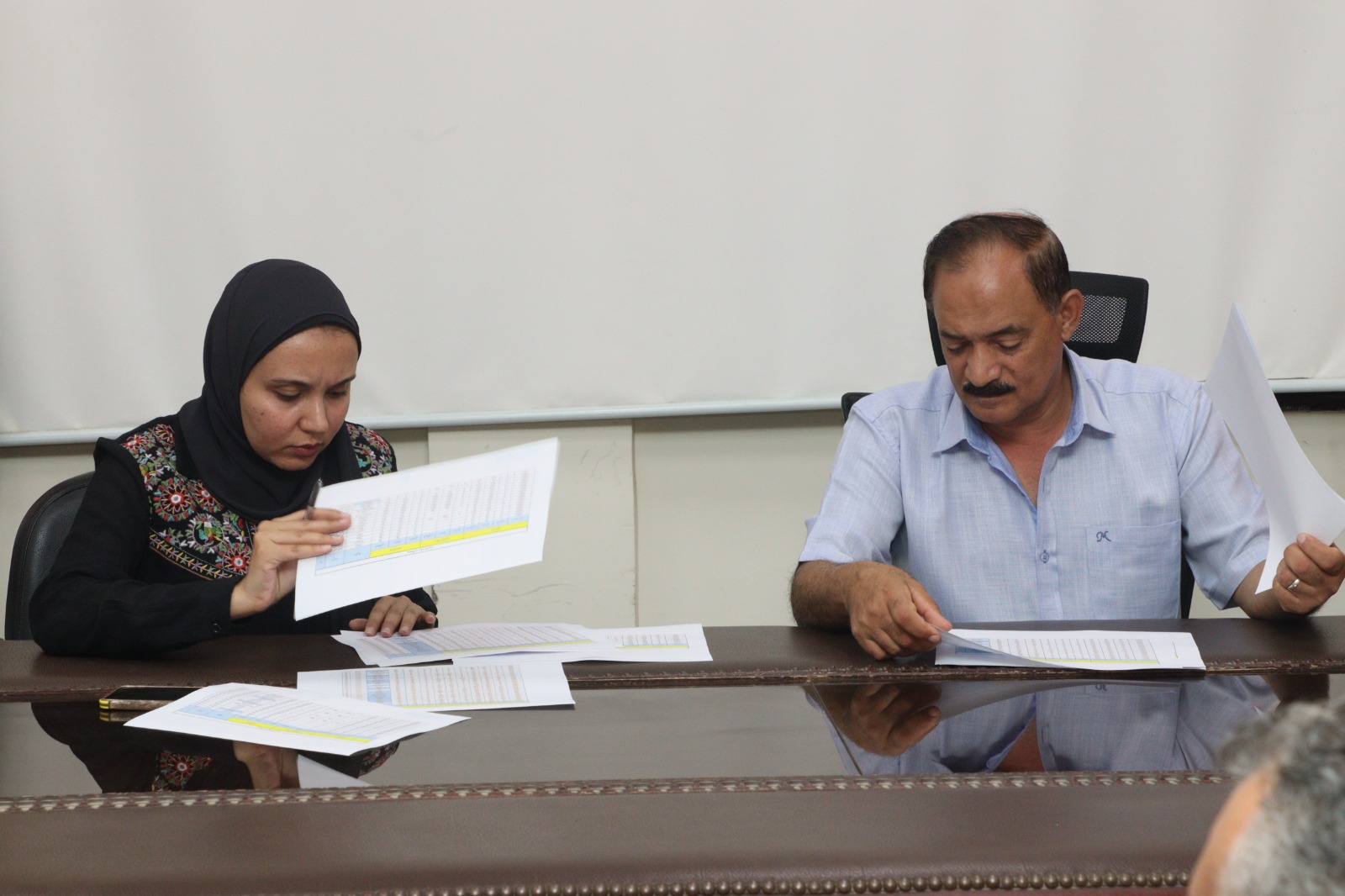 جانب من الاجتماع 