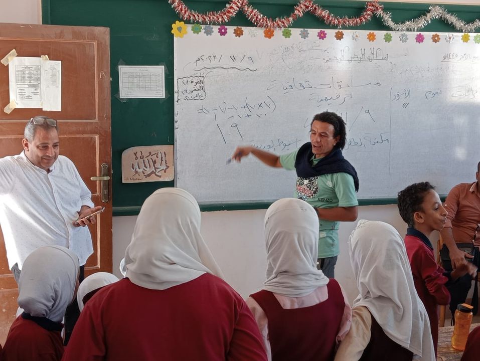 جانب من المسابقة الثقافية