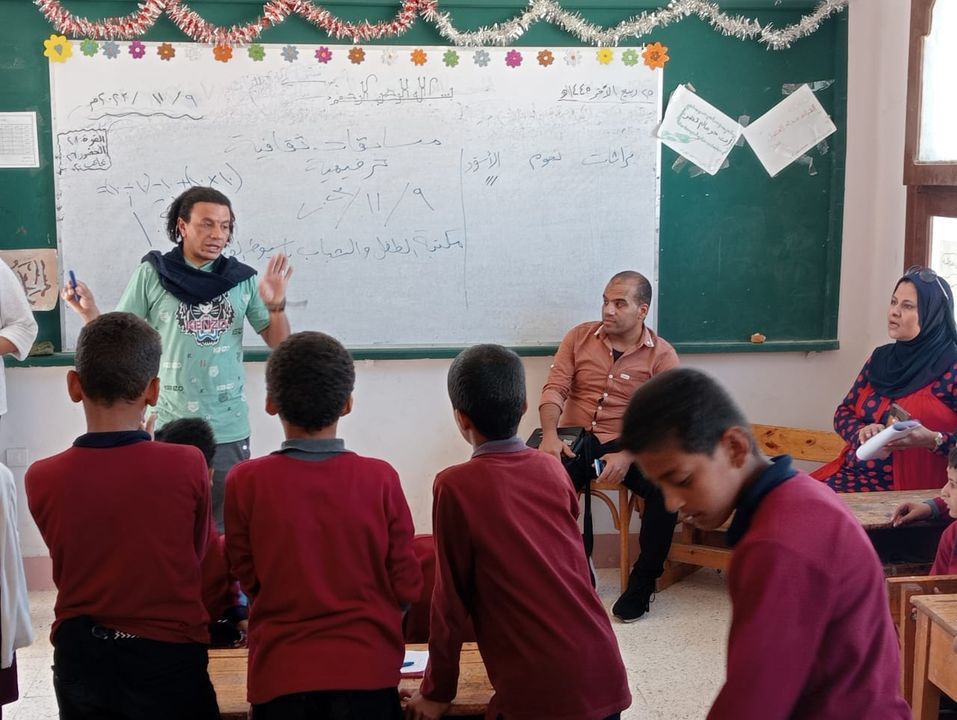 جانب من المسابقة الثقافية