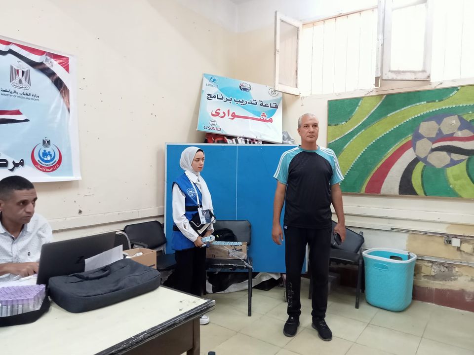 جانب من حملة التبرع بالدم