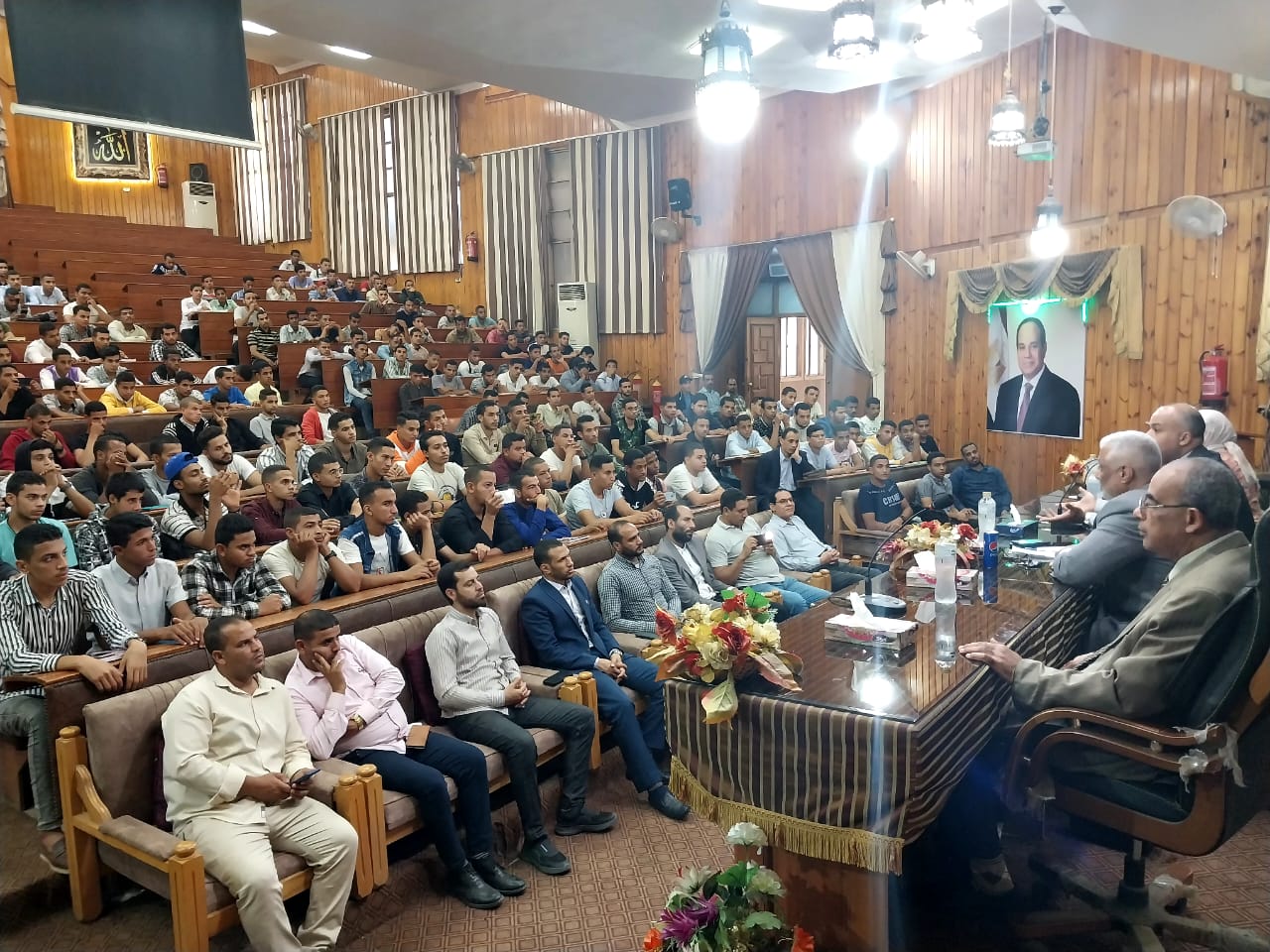 جانب من ندوة مركز إعلام أسيوط