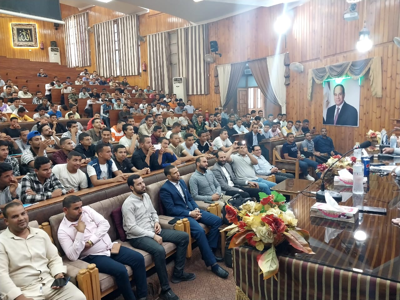 جانب من ندوة مركز إعلام أسيوط