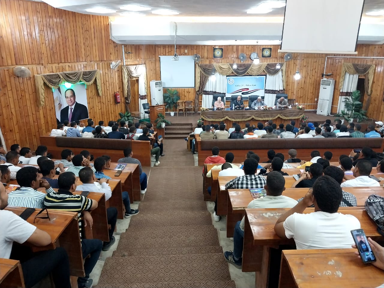 جانب من ندوة مركز إعلام أسيوط