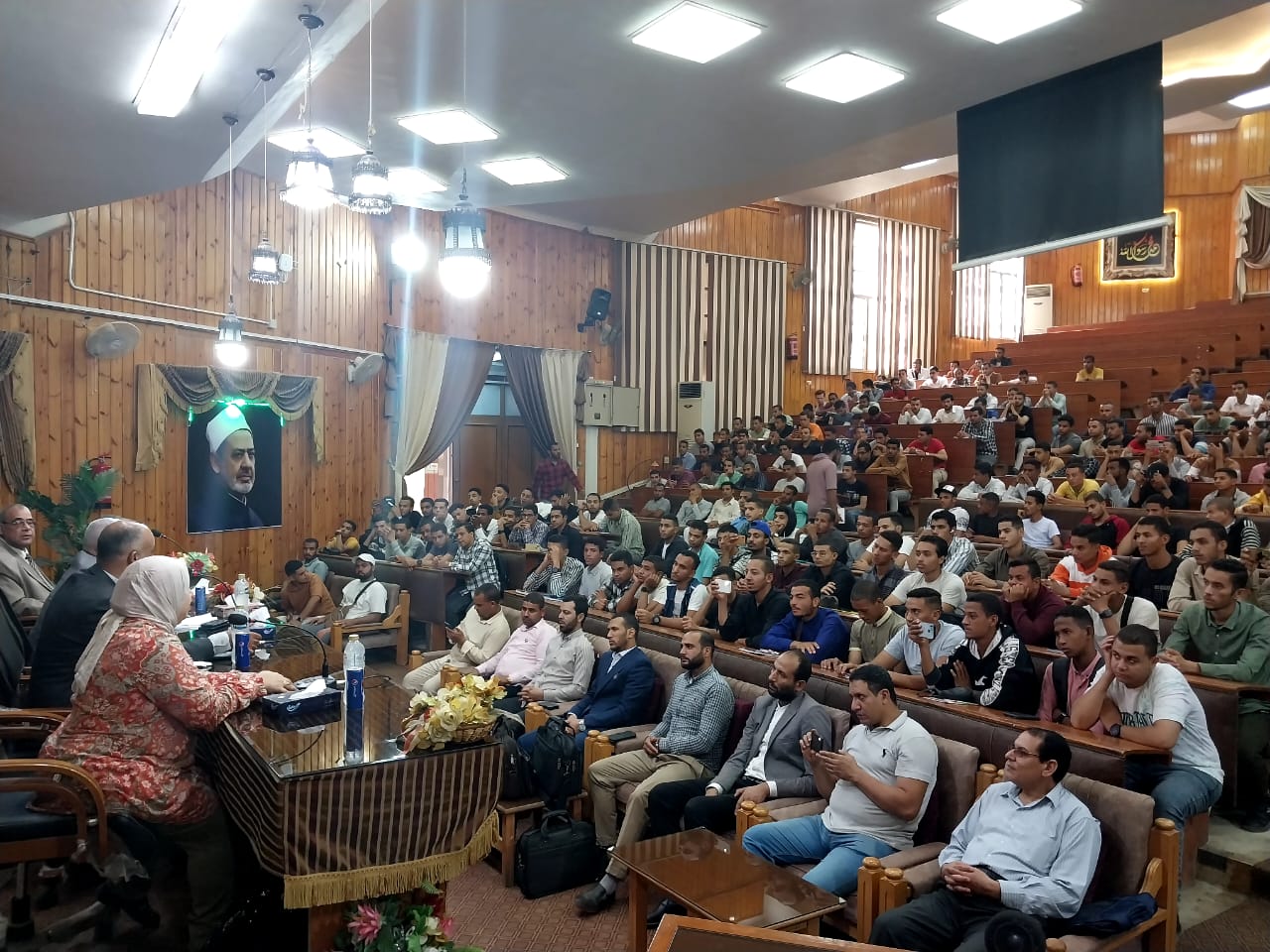 جانب من ندوة مركز إعلام أسيوط