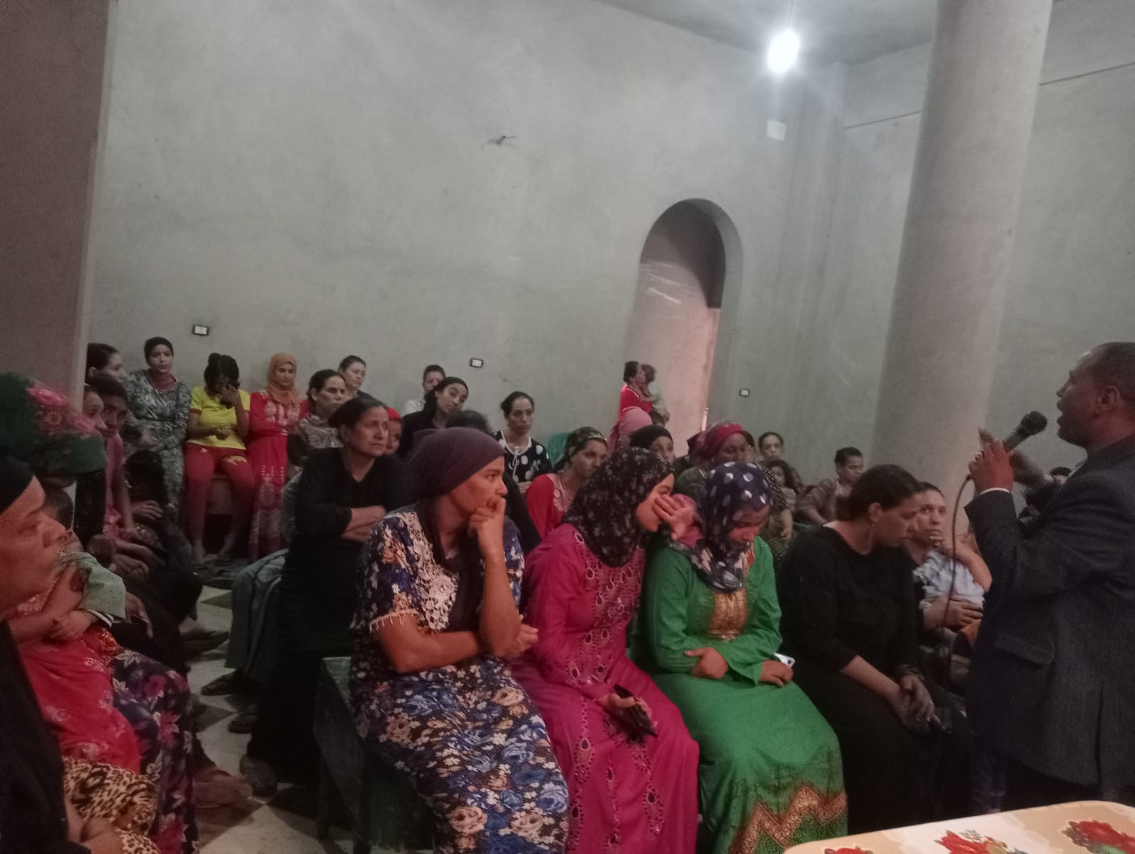 جانب من ضيوف ندوة مركز إعلام جنوب أسيوط