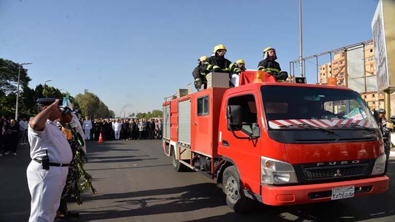 جنازة الشهيد النقيب طارق جميل محروس