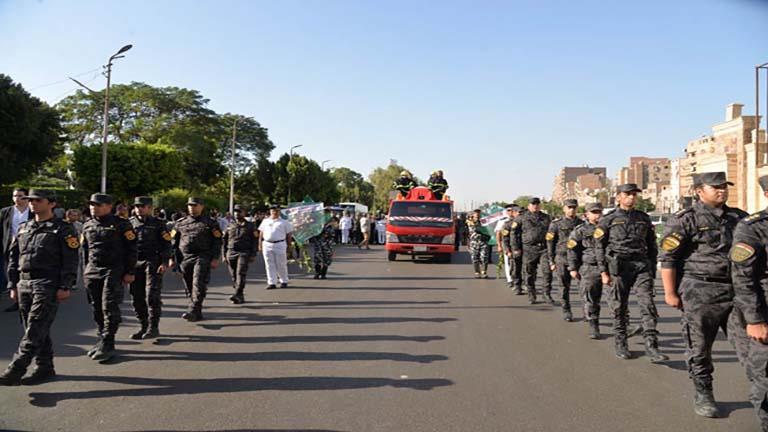 جنازة الشهيد النقيب طارق جميل محروس