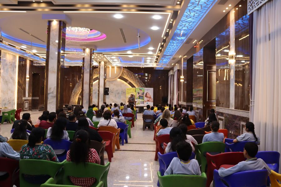 جانب من اليوم الصحي