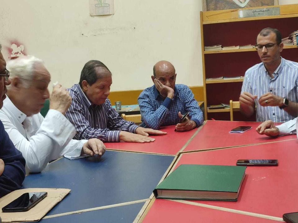 جانب من الأمسية الأدبية