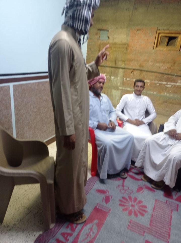 جانب من الأمسية الشعرية