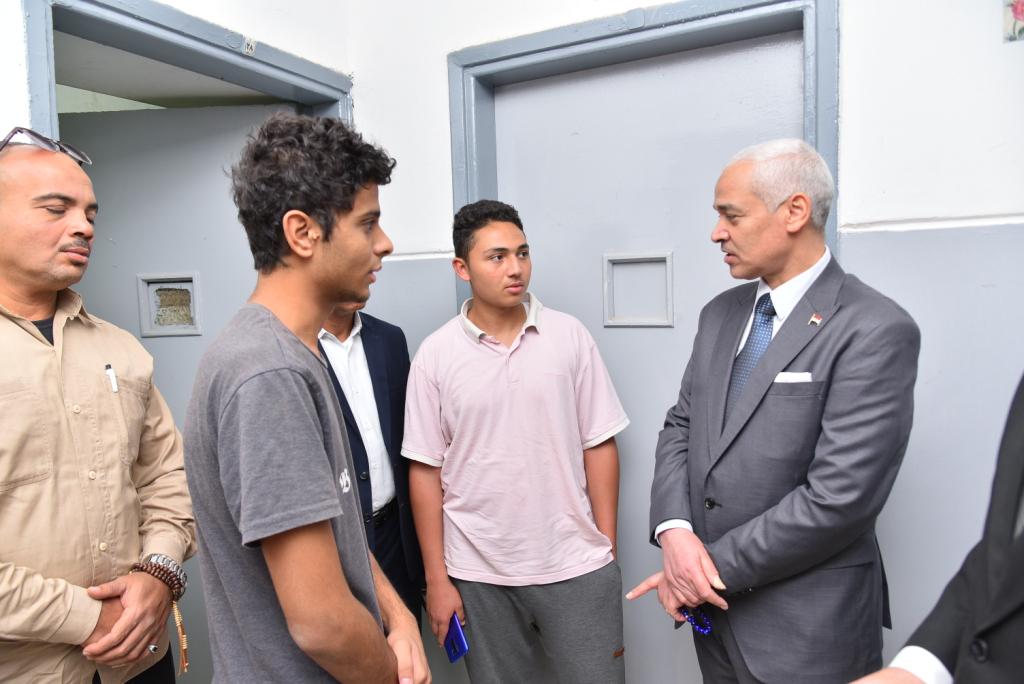 جولة في المدينة الجامعية بجامعة أسيوط