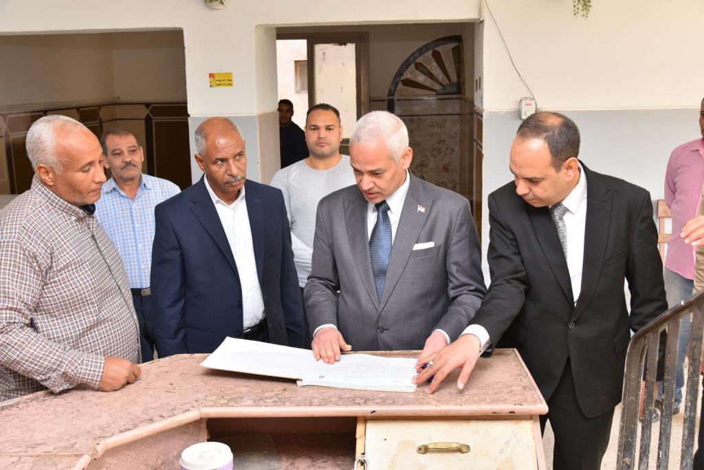 جولة في المدينة الجامعية بجامعة أسيوط