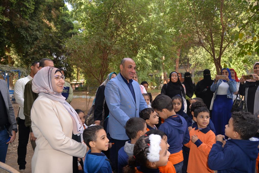 جانب من الزيارة