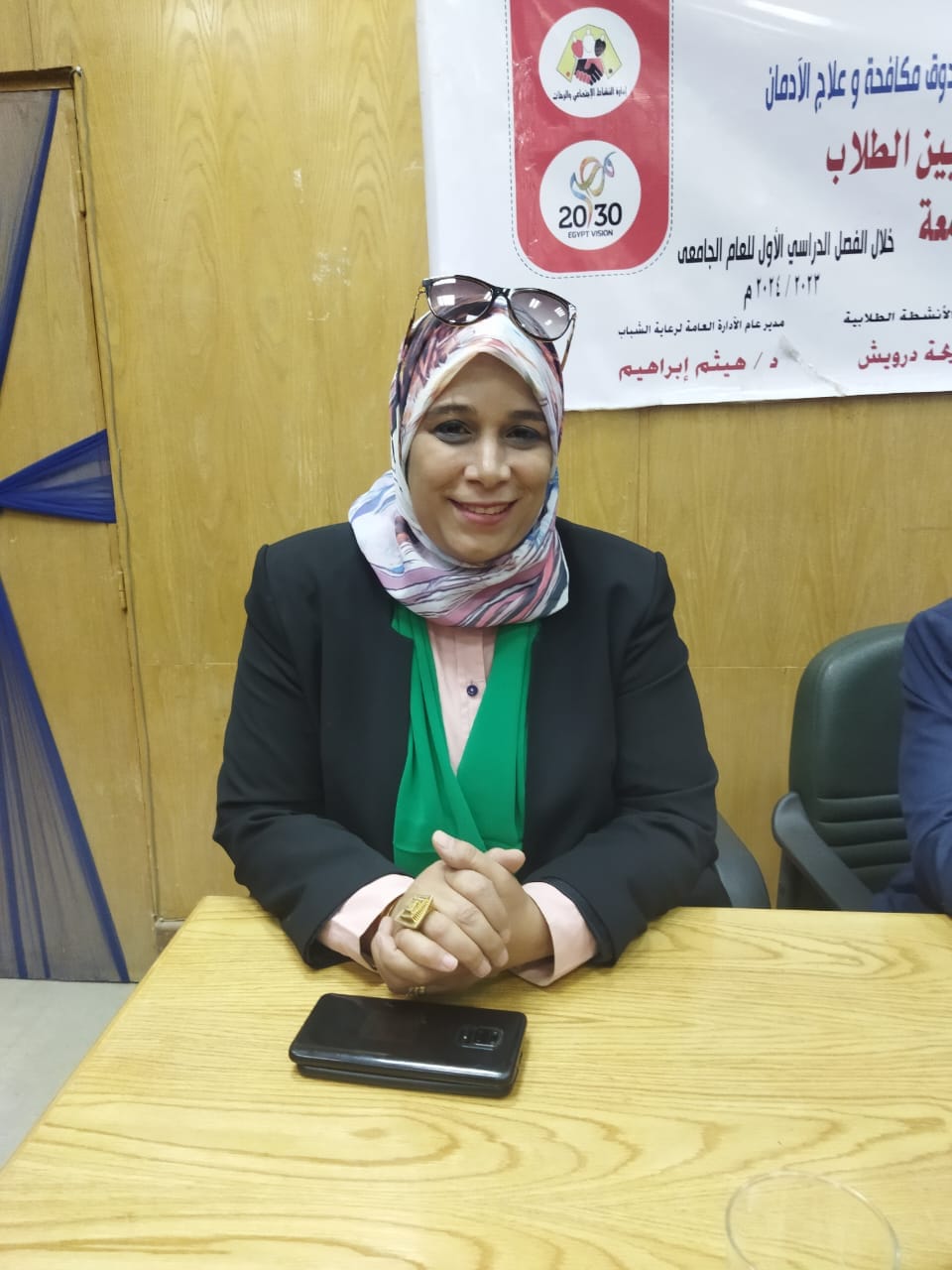 جانب من ضيوف الندوة