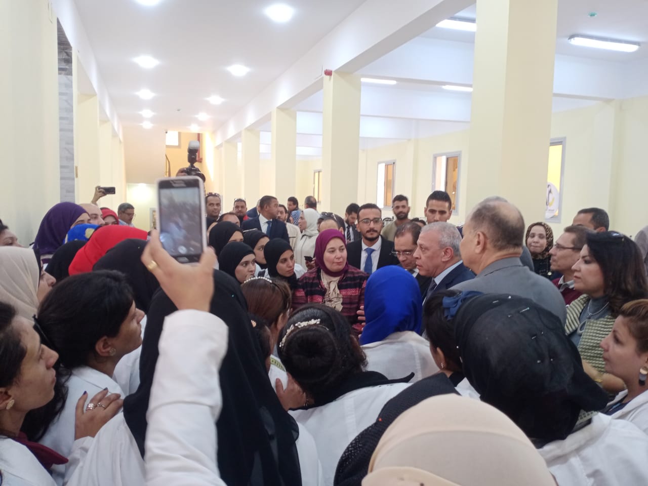 جانب من الزيارة