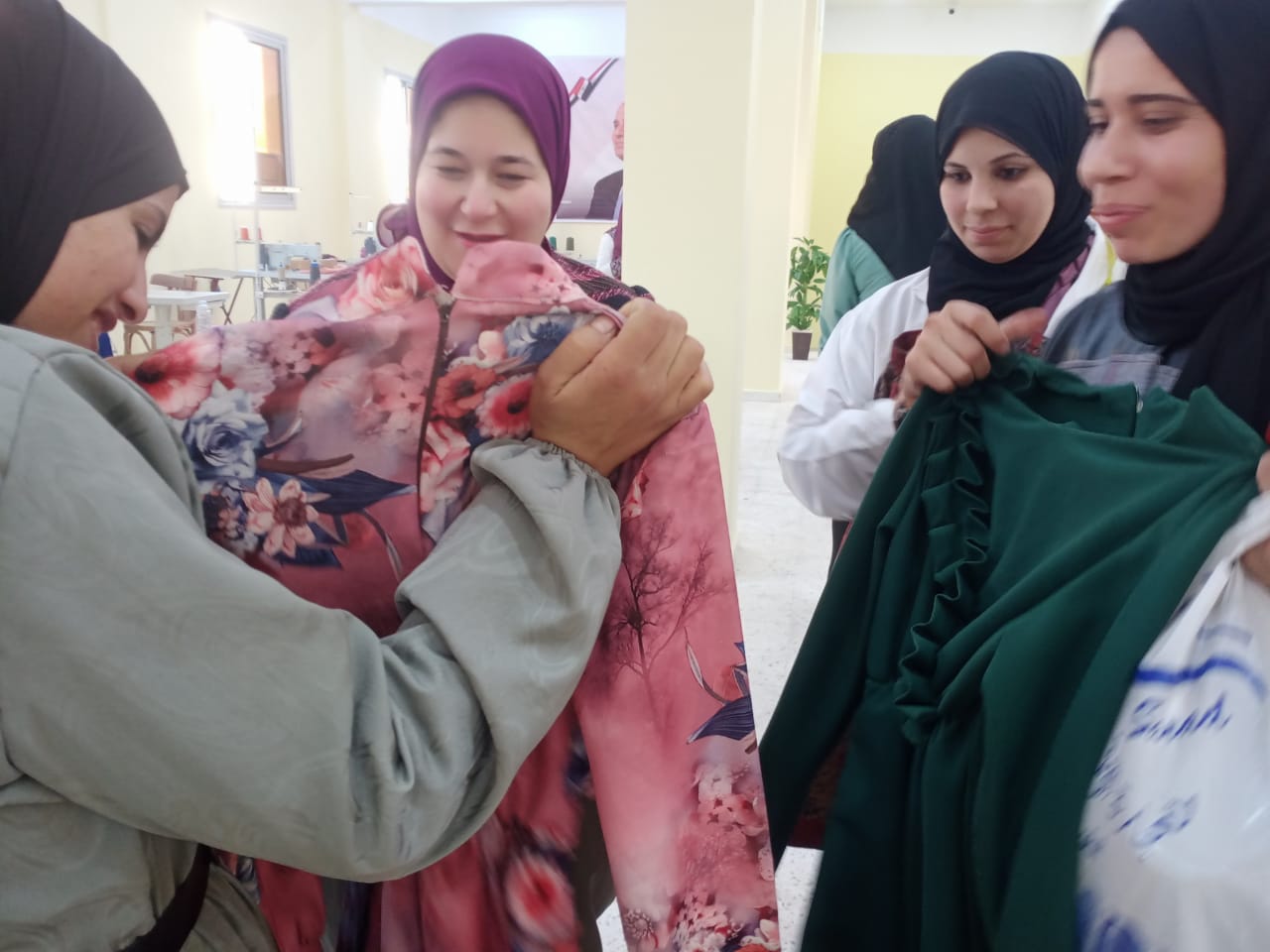 جانب من الزيارة