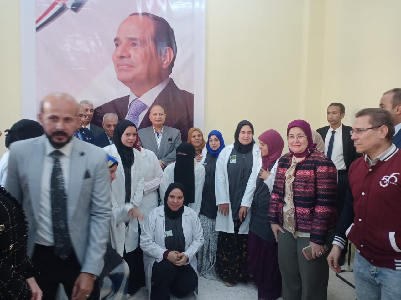 جانب من الزيارة