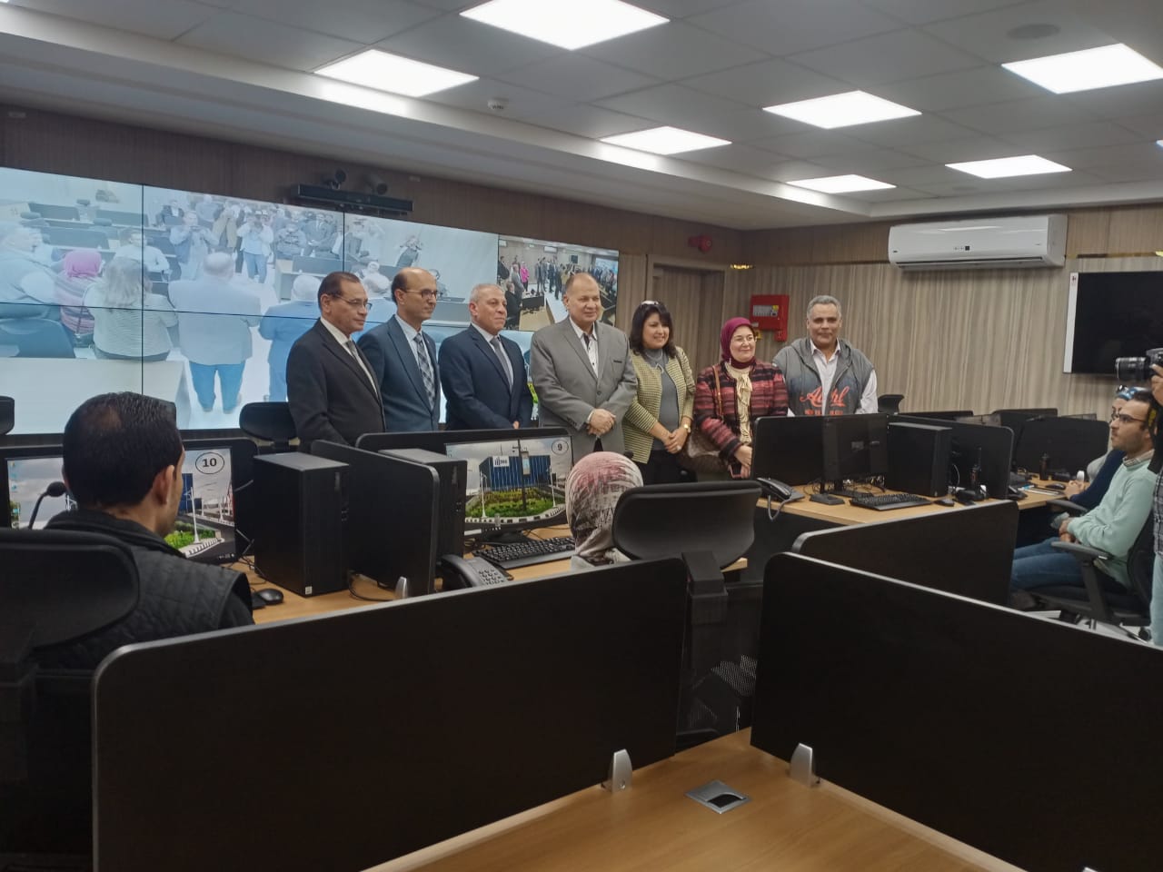 جانب من الزيارة