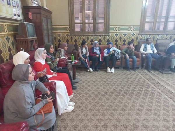 جانب من الزيارة