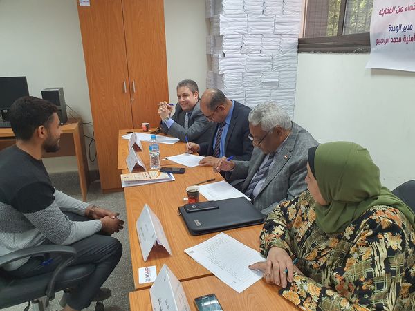 جانب من مسابقة الطالب المثالي والطالبة المثالية