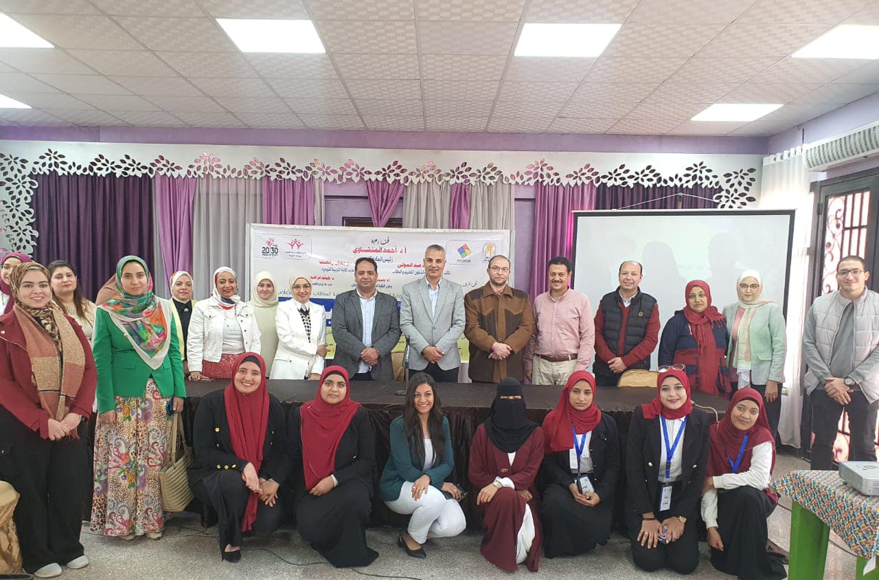 جانب من ضيوف المبادرة الطلابية 