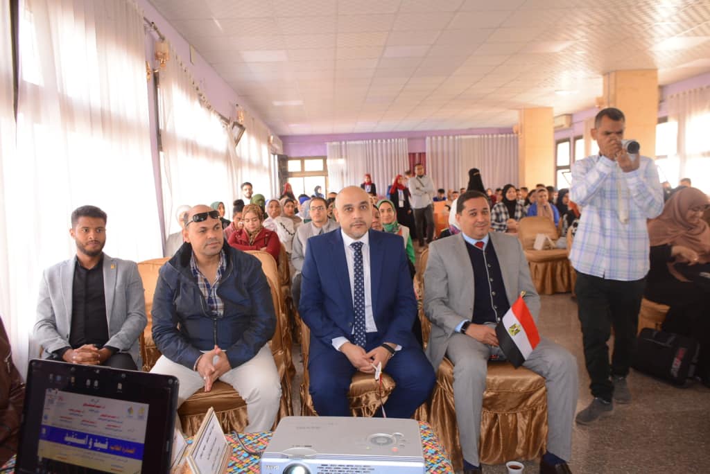 جانب من ضيوف المبادرة الطلابية 