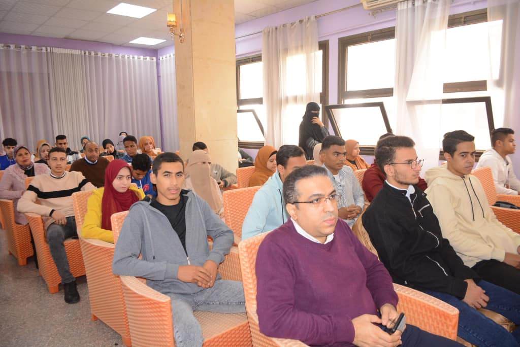 جانب من ضيوف المبادرة الطلابية 