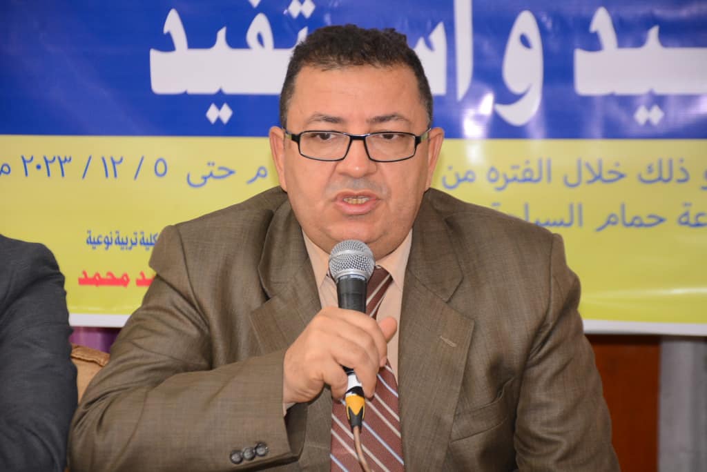 جانب من ضيوف المبادرة الطلابية 