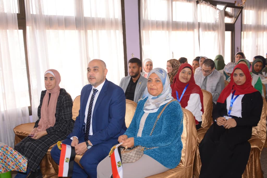 جانب من ضيوف المبادرة الطلابية 