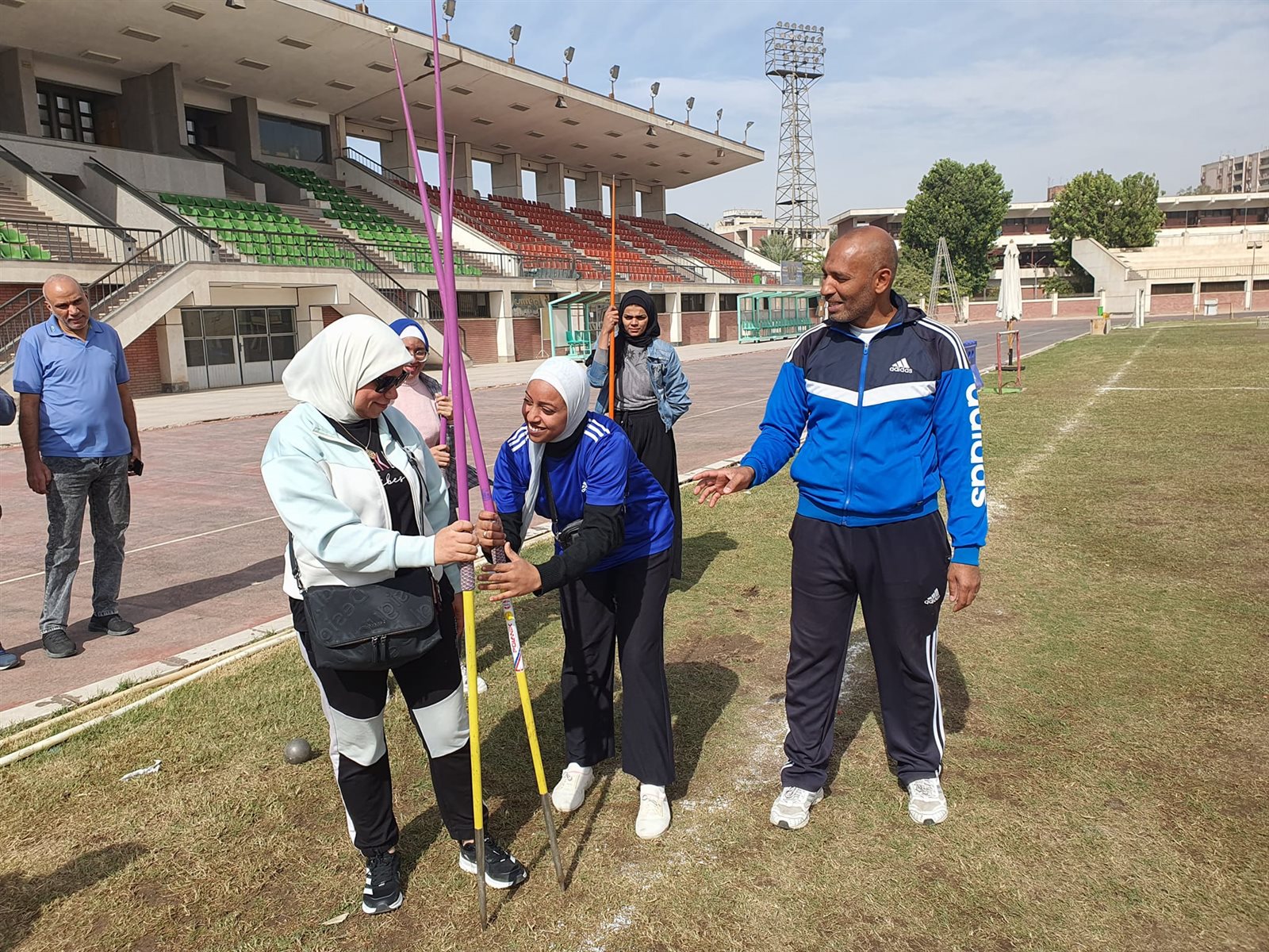 جانب من استعدادات الطلاب ذوي الهمم بجامعة أسيوط