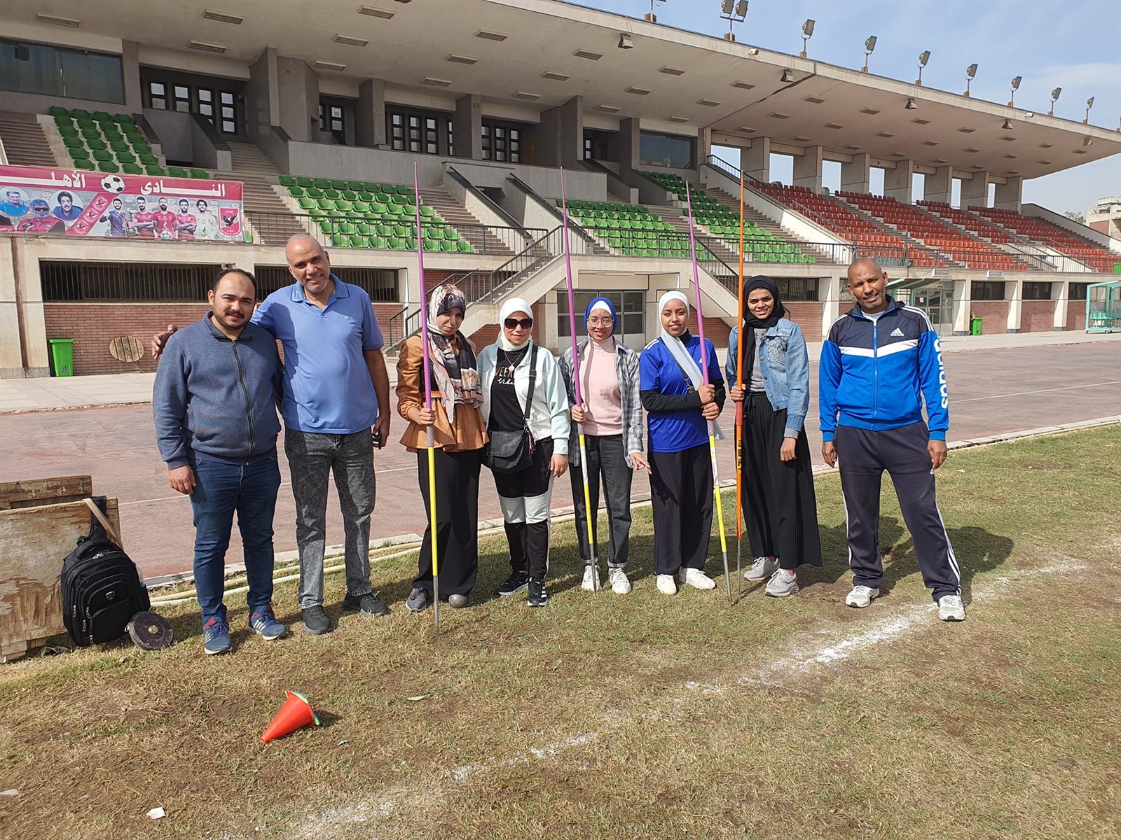 جانب من استعدادات الطلاب ذوي الهمم بجامعة أسيوط