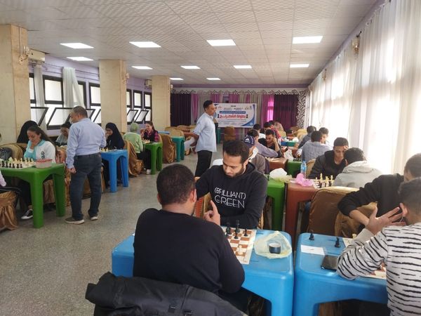 جانب من بطولة الشطرنج