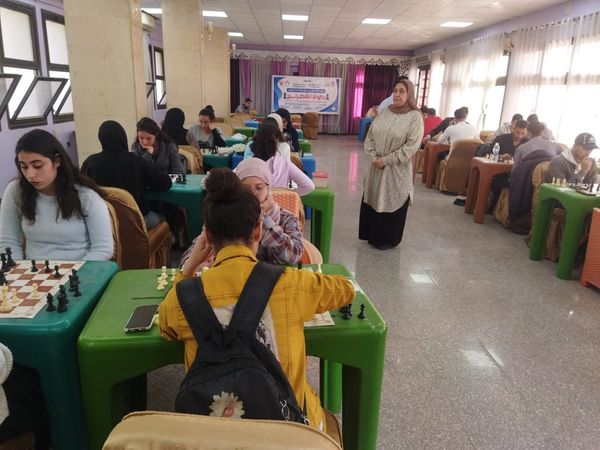 جانب من بطولة الشطرنج