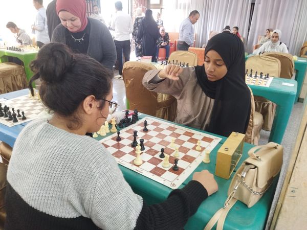 جانب من بطولة الشطرنج