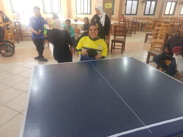 جانب من اللاعبين