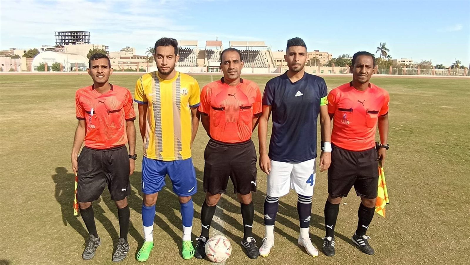 مباراة فريق الوادي الجديد