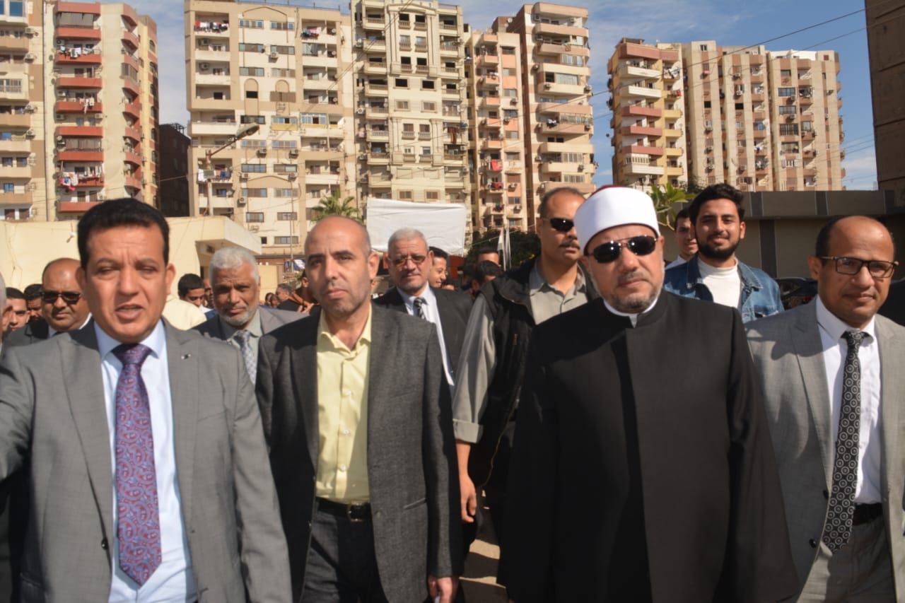 جانب من زيارة الدكتور نائب رئيس جامعة الأزهر للوجة القبلي
