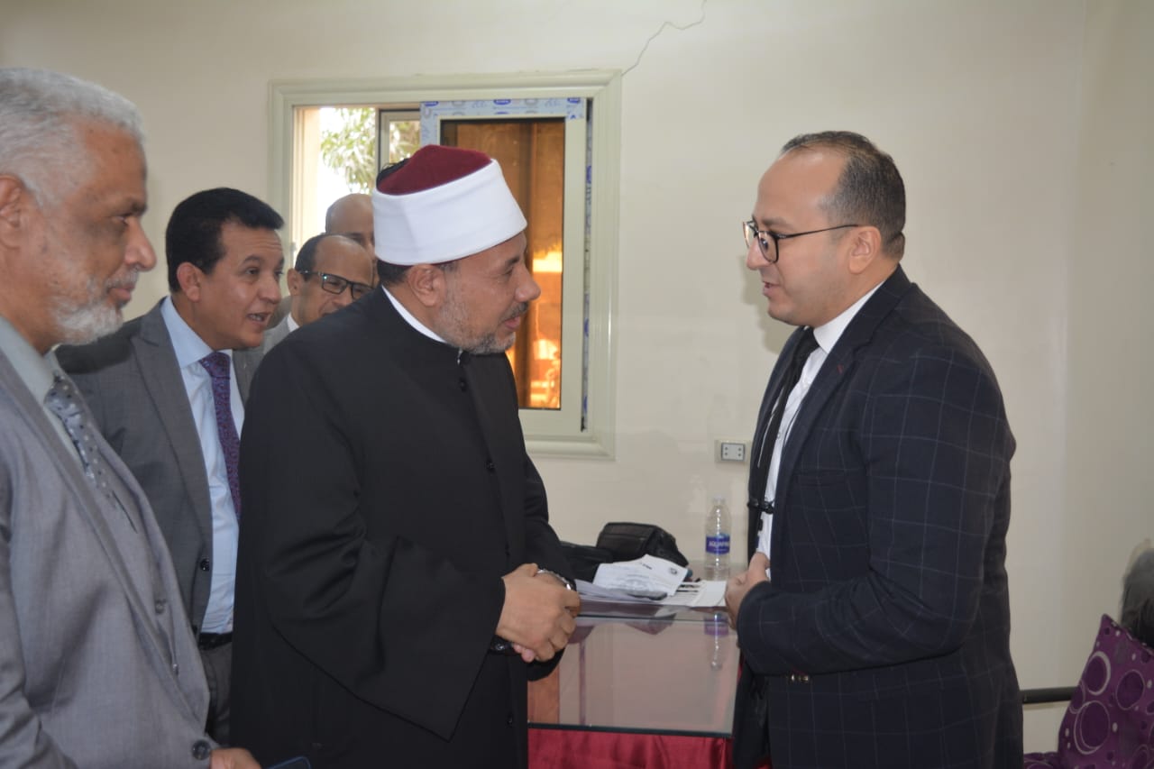 جانب من زيارة الدكتور نائب رئيس جامعة الأزهر للوجة القبلي