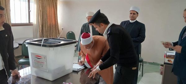 جانب من قيادة مديرية الاوقاف باسيوط