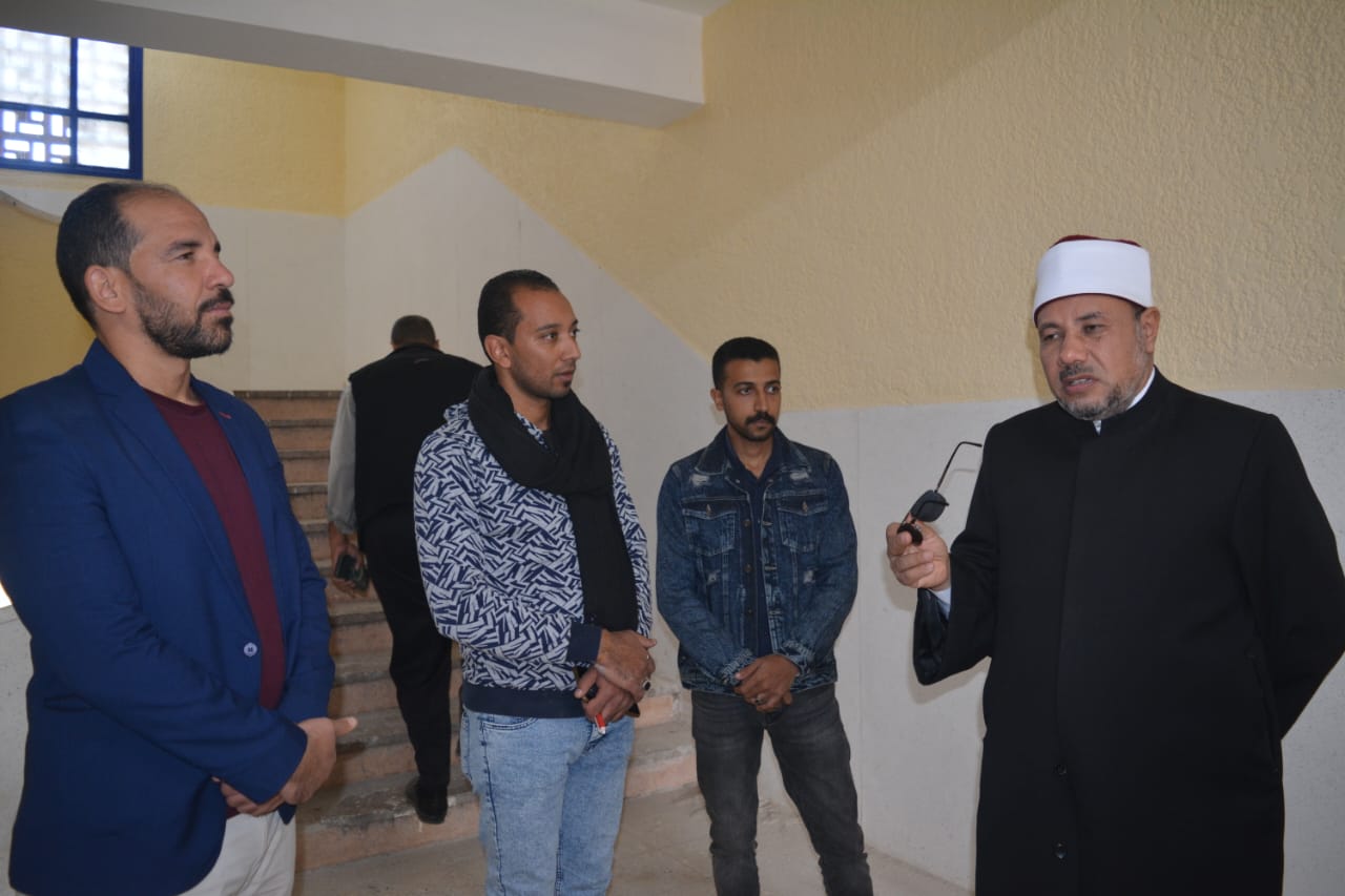 جانب من الزيارة