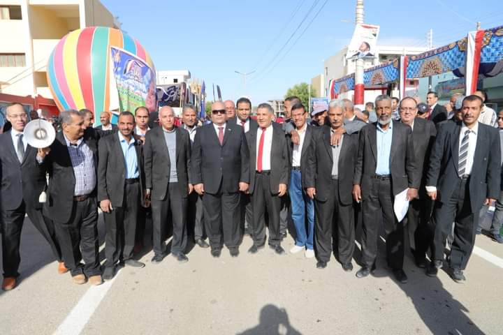 وكيل التعليم بالوادي الجديد أثناء جولته التفقدية