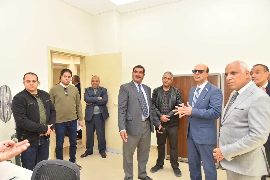 جانب من الجولة التفقدية