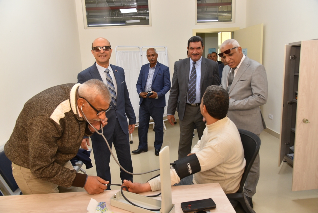 جانب من الجولة التفقدية