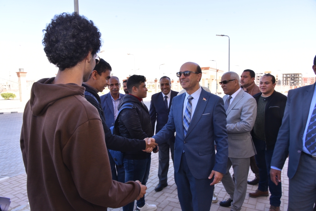 جانب من الجولة التفقدية