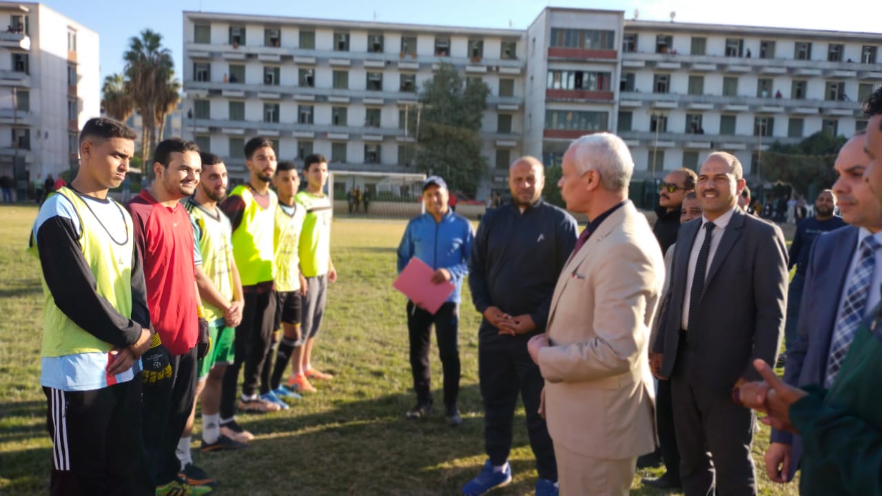 جانب من المباراة