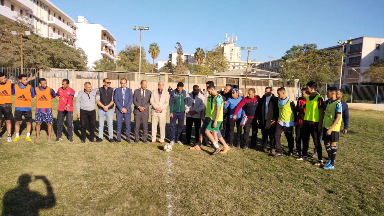 جانب من المباراة